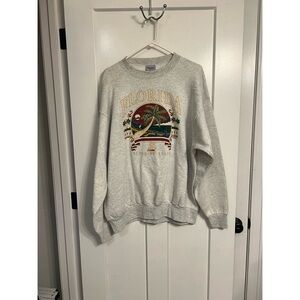 Vintage Gray Florida Graphic Sweatshirt
